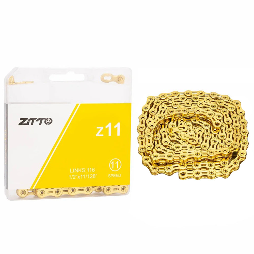 ZTTO Z11 Carbon Steel MTB Road Bike Chain 11-Speed 116 Links Bicycle Chain ZTTO Z11 Carbon Steel MTB Road Bike Chain 11-Speed 116 Links Bicycle Chain